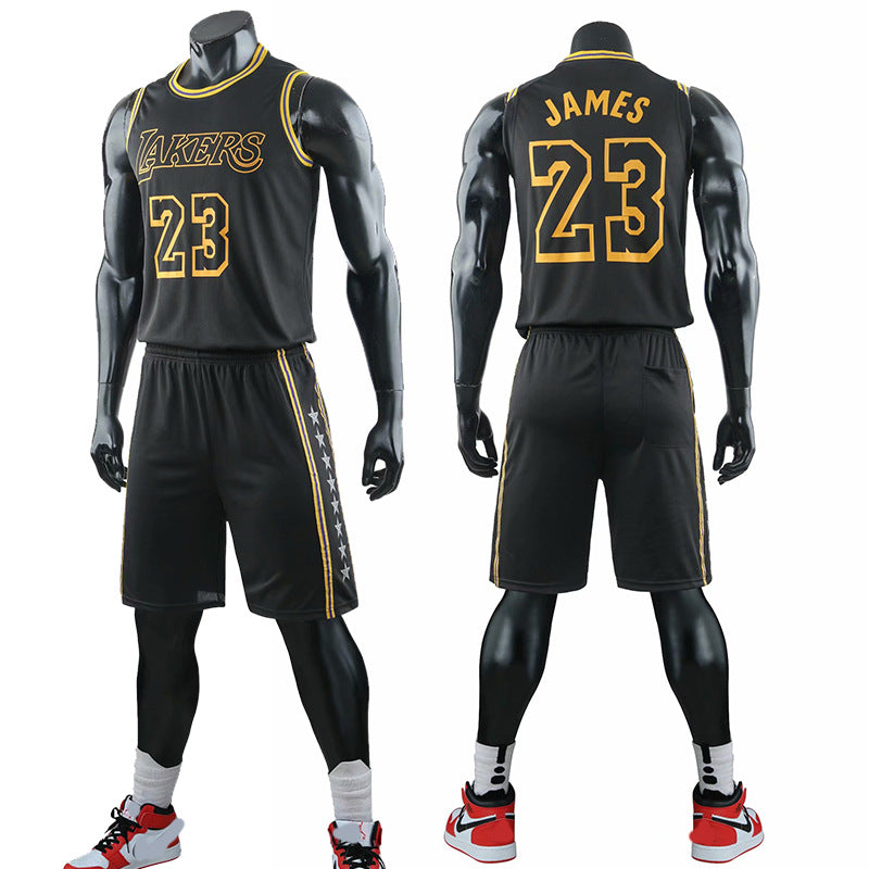 Lakers Jersey James Kobe No. 24 children's game uniform basketball uniform suit men