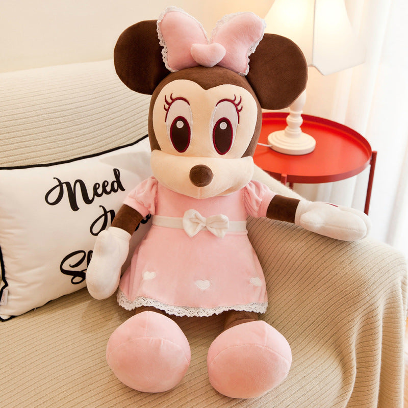 Wholesale Large Couple Mickey Minnie Doll Mickey Mouse Plush Toy Children Girlfriend Birthday Gift