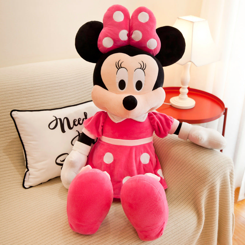 Wholesale Large Couple Mickey Minnie Doll Mickey Mouse Plush Toy Children Girlfriend Birthday Gift