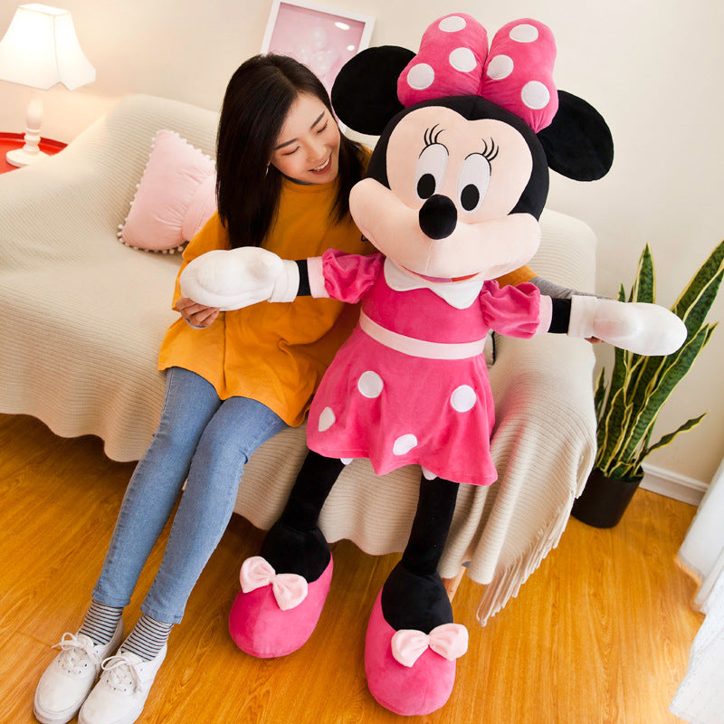 Wholesale Large Couple Mickey Minnie Doll Mickey Mouse Plush Toy Children Girlfriend Birthday Gift
