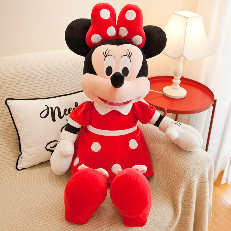 Wholesale Large Couple Mickey Minnie Doll Mickey Mouse Plush Toy Children Girlfriend Birthday Gift
