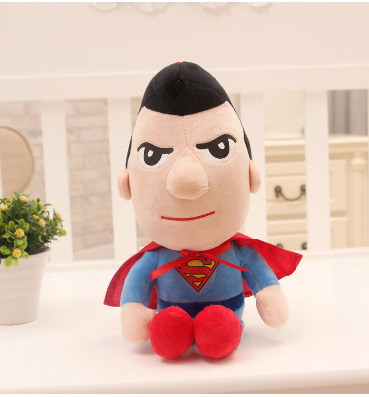 Avengers Doll Spiderman Plush Toy Captain America Superman Doll