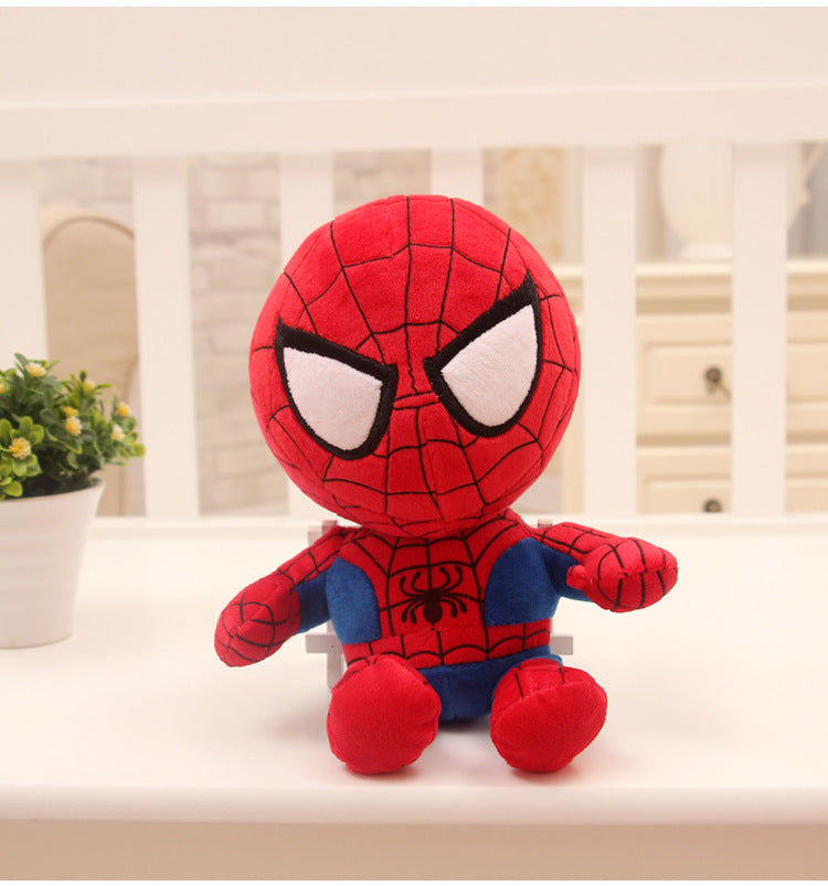 Avengers Doll Spiderman Plush Toy Captain America Superman Doll
