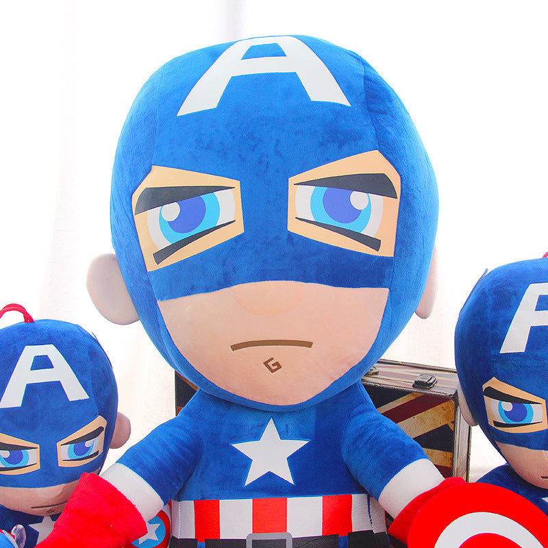 Avengers Doll Spiderman Plush Toy Captain America Superman Doll