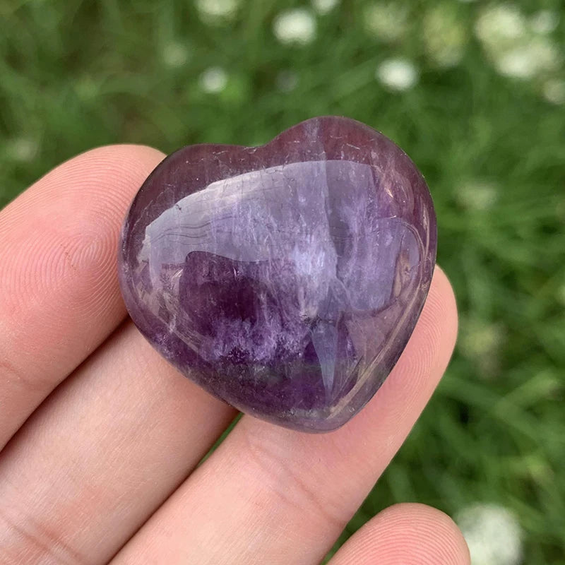 Wholesale Natural Different Kinds of Quartz Healing Stones Crystal Heart Gemstone Heart for Gift