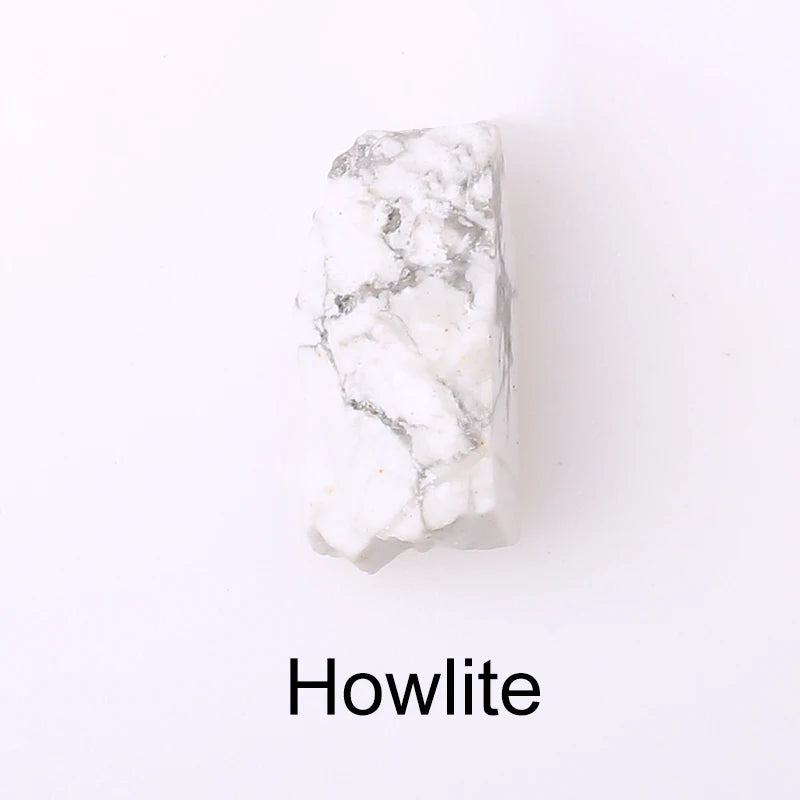 Wholesale Natural Raw Stone Agate Raw Stone Pendant Necklace for Jewelry