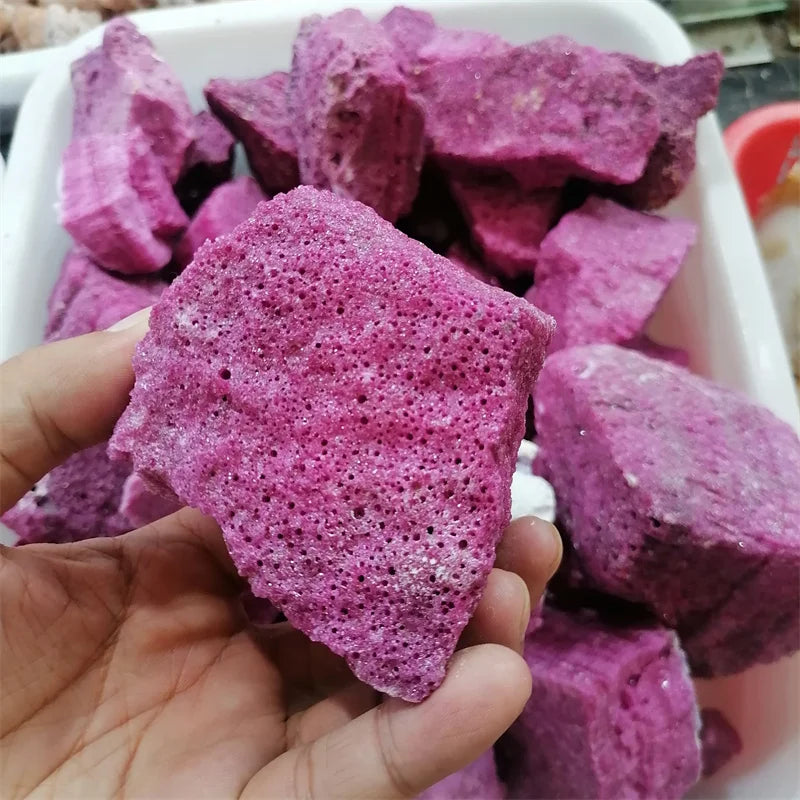 Wholesale Raw Crystal Healing Stones Ruby Rough Stone for Decoration