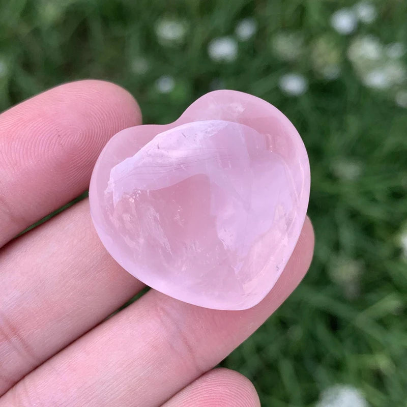 Wholesale Natural Different Kinds of Quartz Healing Stones Crystal Heart Gemstone Heart for Gift