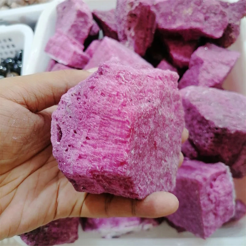 Wholesale Raw Crystal Healing Stones Ruby Rough Stone for Decoration