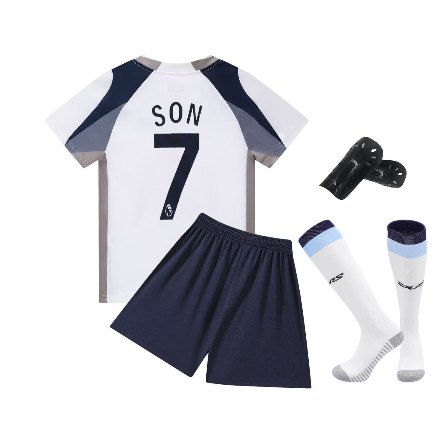 25-26 Heat C home No. 7 club football uniform children's team jersey size 14-30