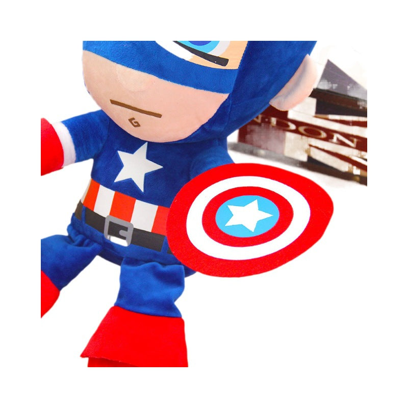 Avengers Doll Spiderman Plush Toy Captain America Superman Doll
