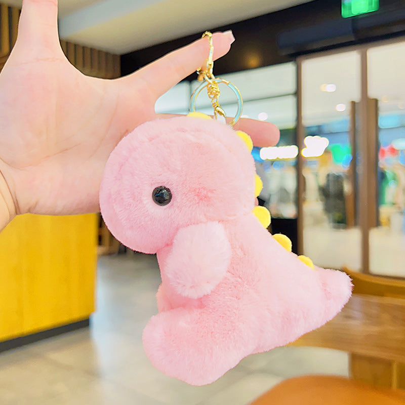 Cartoon Kuromi Plush Keychain Cute Schoolbag Pendant Keychain Pendant Boutique
