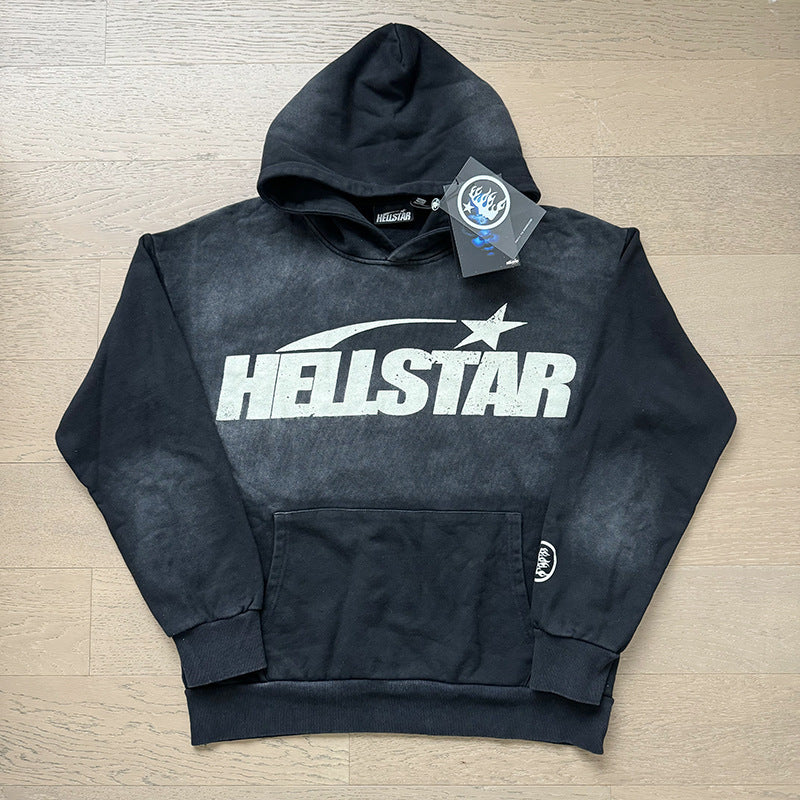 American fashion brand hooded loose men's hooded sweatshirt foreign trade street casual jacket women's hoodie suit