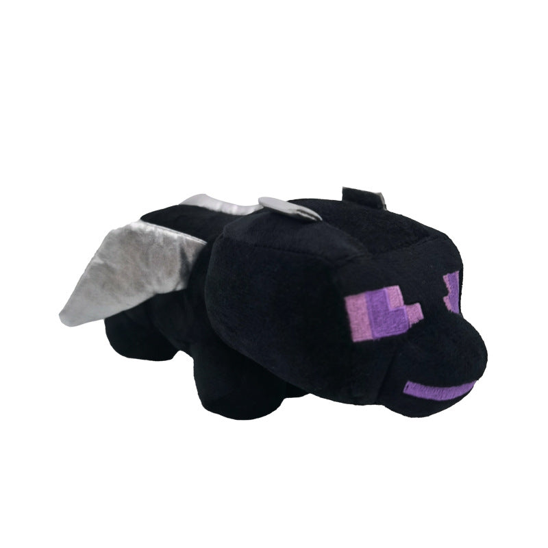 My world plush toys Ender Dragon Turtle Sitting Creeper Zombie Parrot Doll Dolphin Salamander Doll