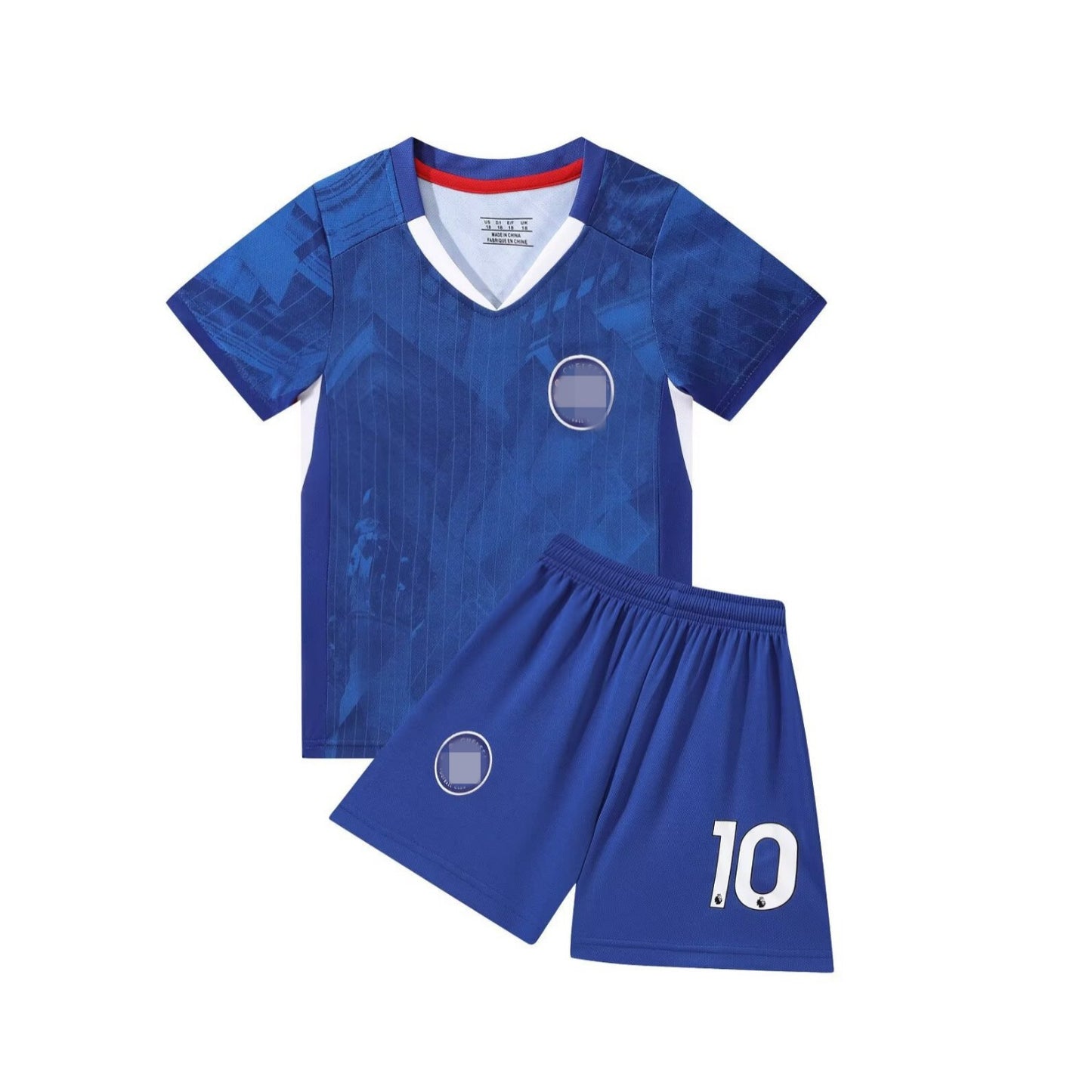 25-26 Chelsea X home No. 10 football uniform children's team uniform jersey size 14-30