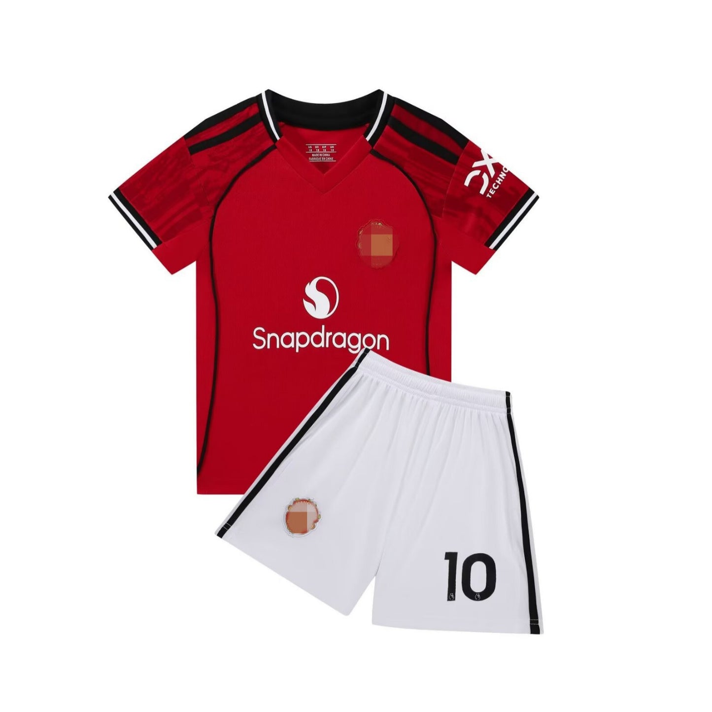 25-26 Manchester L home No. 10 football uniform children's team uniform jersey size 14-30