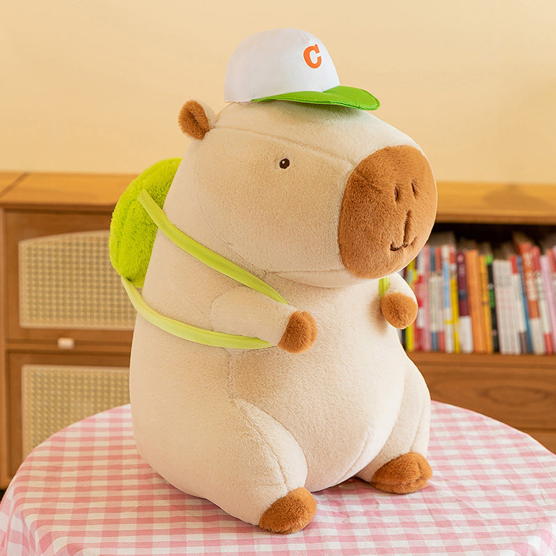 French fries capybara doll plush toy turtle capybara doll doll ugly cute doll birthday gift girl