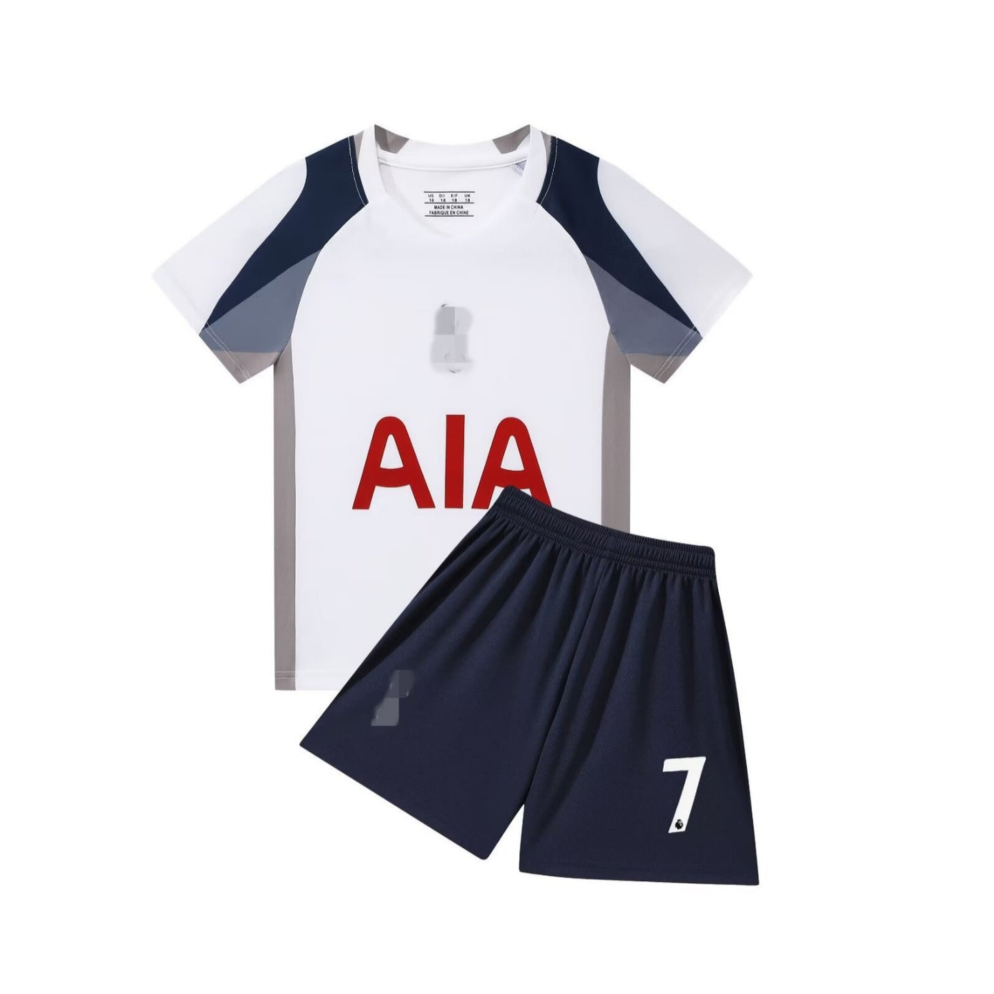 25-26 Heat C home No. 7 club football uniform children's team jersey size 14-30