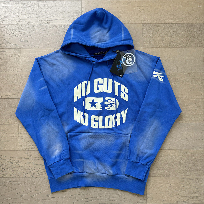 American fashion brand hooded loose men's hooded sweatshirt foreign trade street casual jacket women's hoodie suit