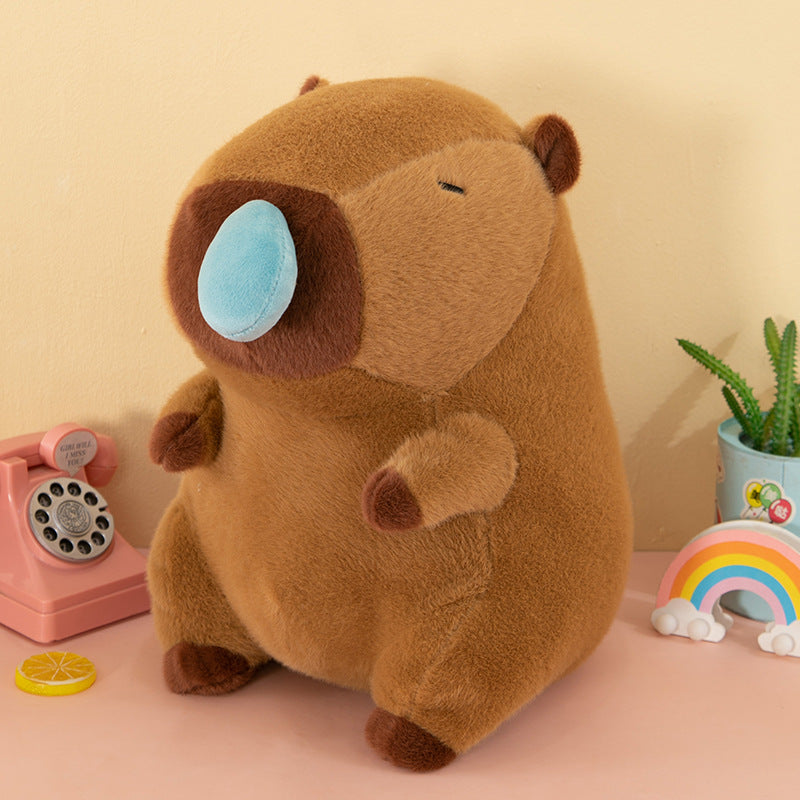 French fries capybara doll plush toy turtle capybara doll doll ugly cute doll birthday gift girl
