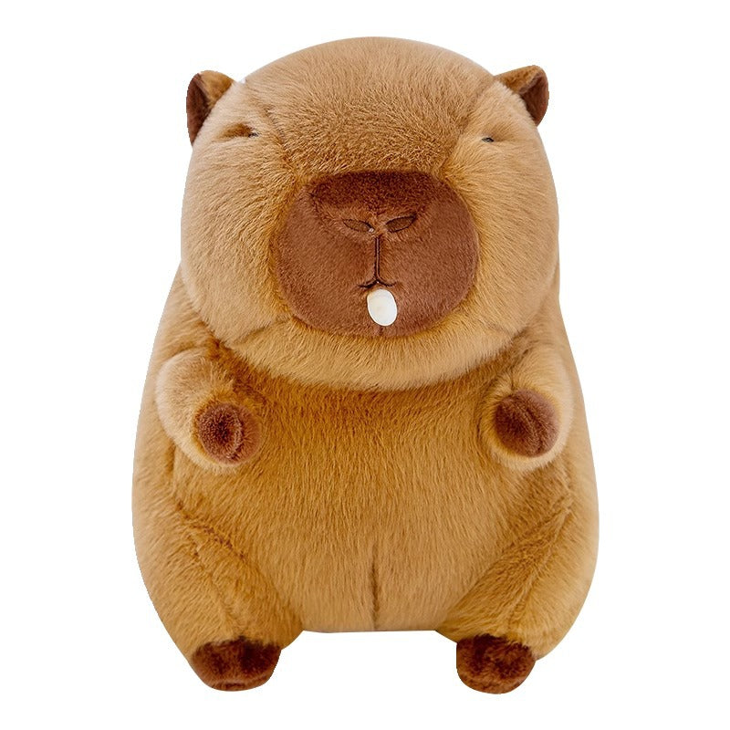 French fries capybara doll plush toy turtle capybara doll doll ugly cute doll birthday gift girl