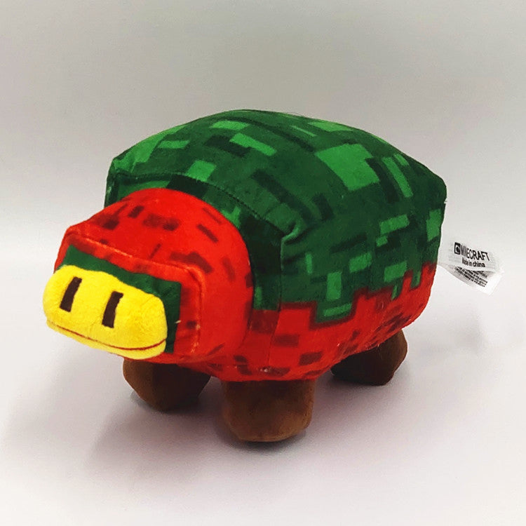 My world plush toys Ender Dragon Turtle Sitting Creeper Zombie Parrot Doll Dolphin Salamander Doll