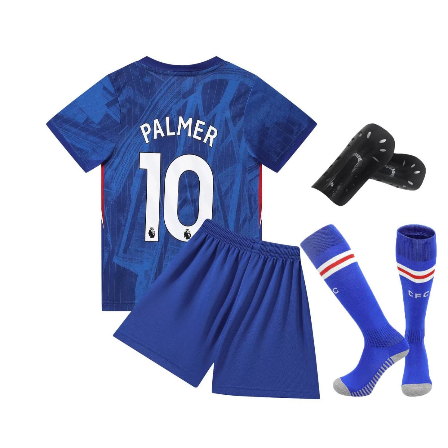 25-26 Chelsea X home No. 10 football uniform children's team uniform jersey size 14-30