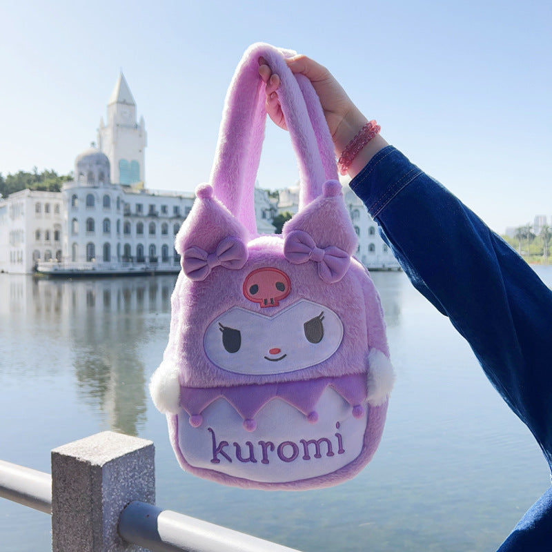 Hot sales Sanrio HelloKitty Kuromi Melody Plush bags