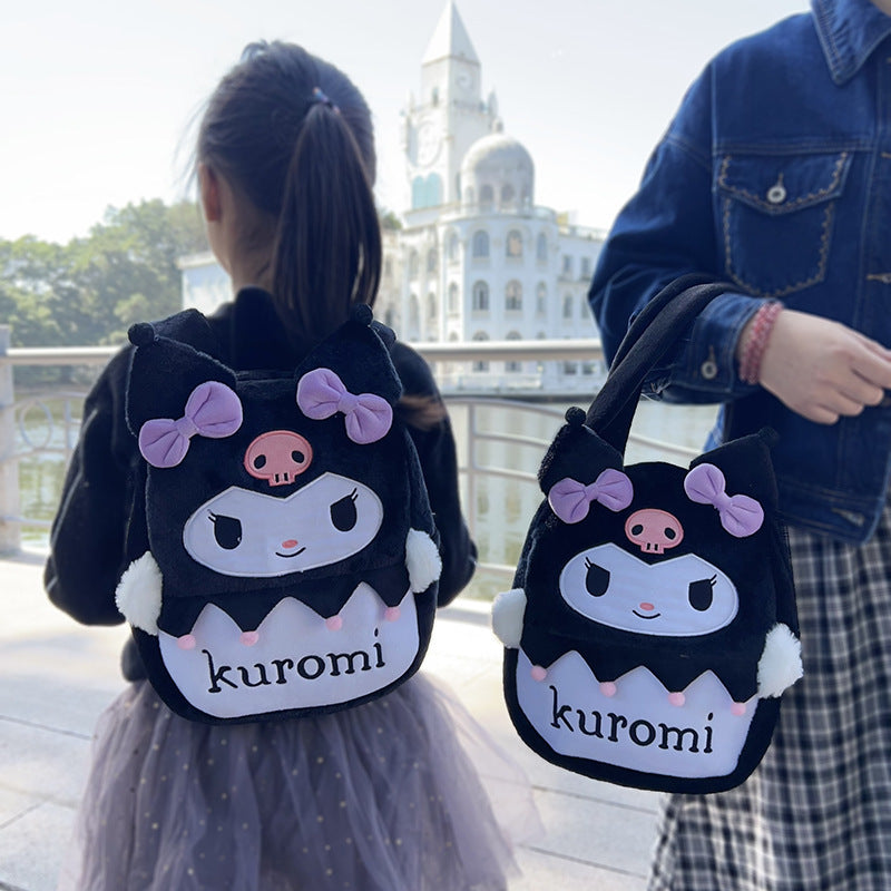 Hot sales Sanrio HelloKitty Kuromi Melody Plush bags
