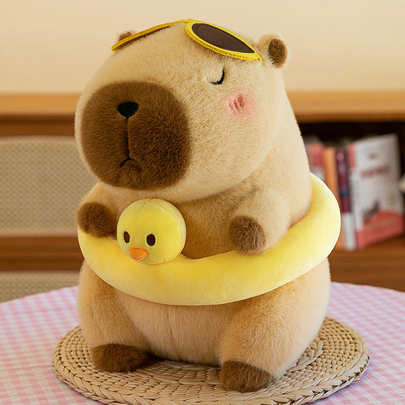 French fries capybara doll plush toy turtle capybara doll doll ugly cute doll birthday gift girl
