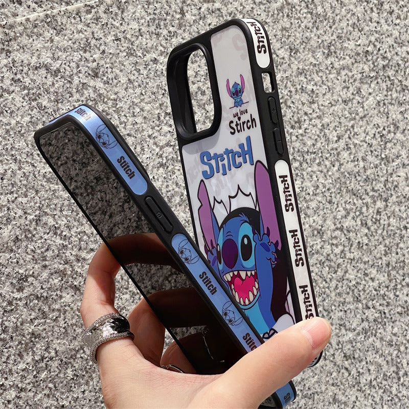 Cartoon Stitch phone case iPhone 16 Pro For Apple iPhone 12 four-side printing iPhone 13 all-inclusive