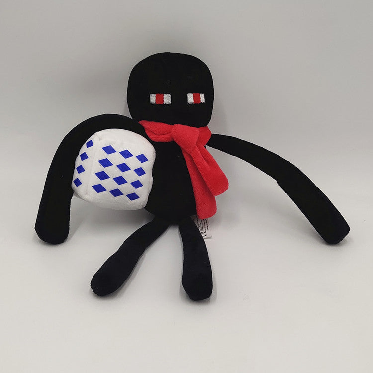 My world plush toys Ender Dragon Turtle Sitting Creeper Zombie Parrot Doll Dolphin Salamander Doll