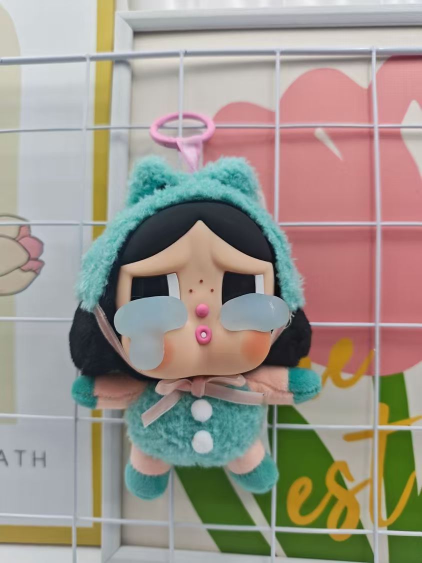 CRYBABY tears factory vinyl face plush doll blind box bubble mart cry blind box cry baby cry