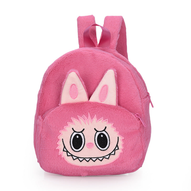 Labubu messenger bag labubu cartoon backpack coin purse children's female plush bag