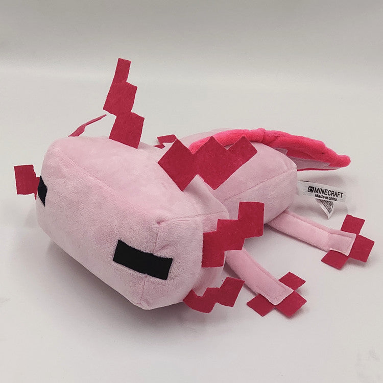 My world plush toys Ender Dragon Turtle Sitting Creeper Zombie Parrot Doll Dolphin Salamander Doll