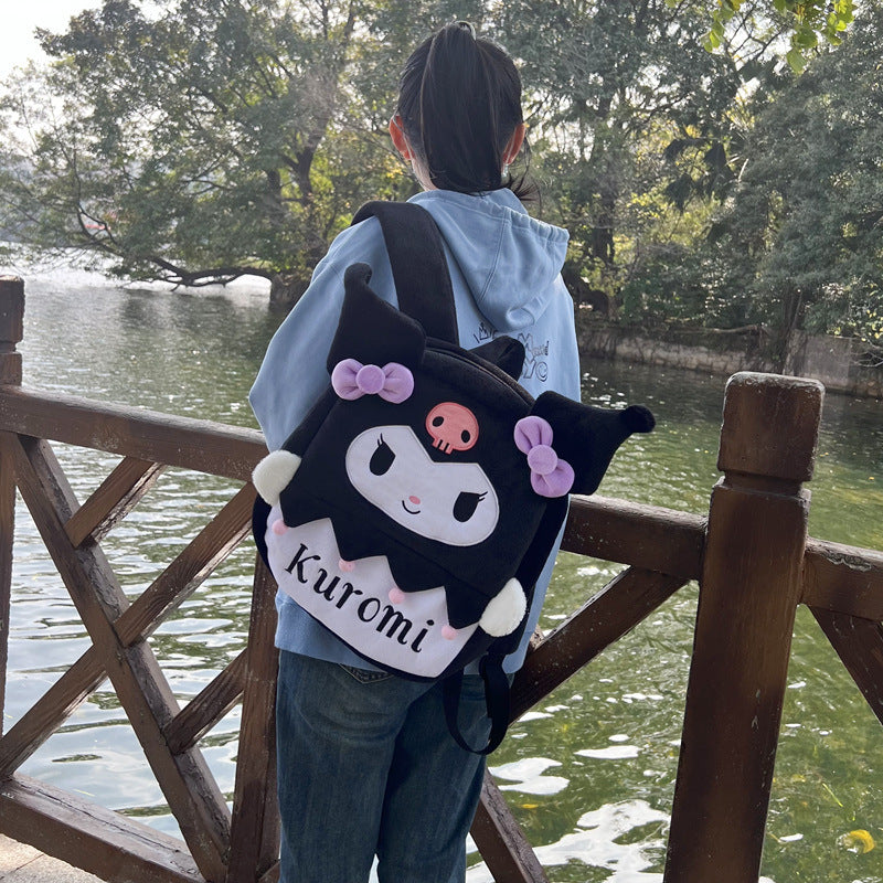 Hot sales Sanrio HelloKitty Kuromi Melody Plush bags