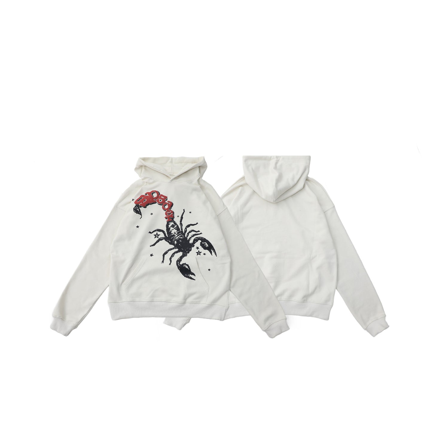 American fashion brand Sp5der 555 star foam print pure cotton hoodie sweater pants suit for men and women