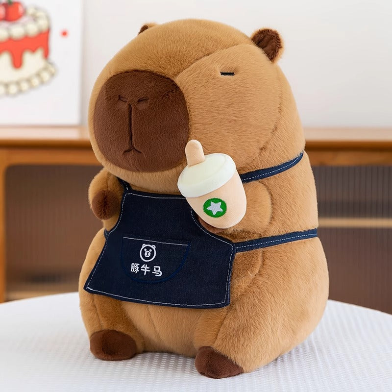 French fries capybara doll plush toy turtle capybara doll doll ugly cute doll birthday gift girl