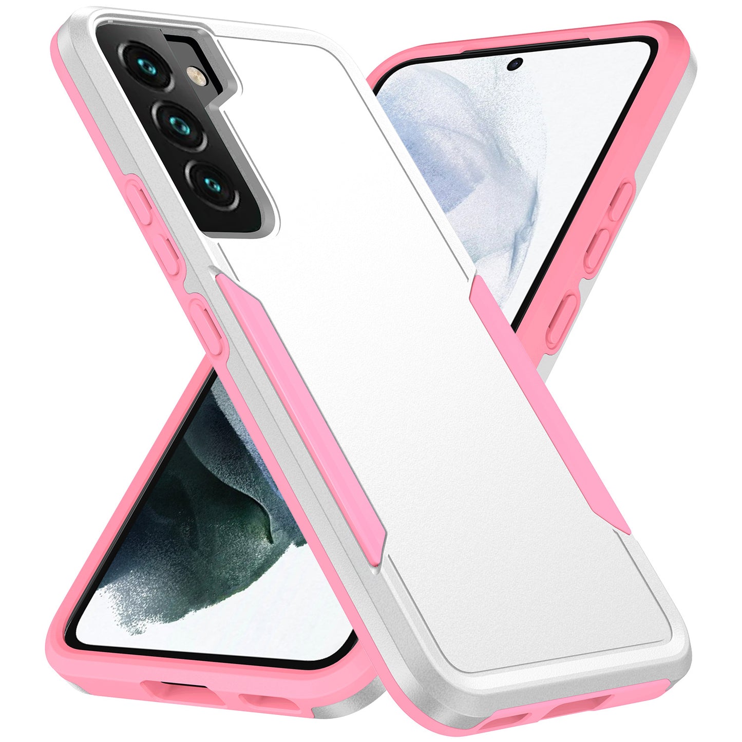 For Samsung S22 Ultra flat two-in-one anti-fall Phone Case For Samsung S21