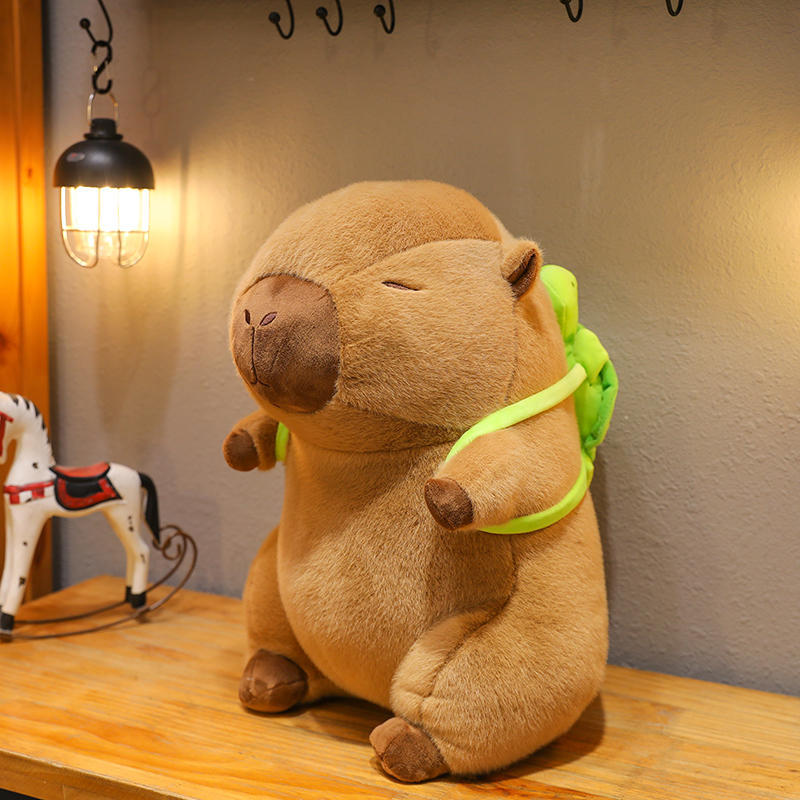 French fries capybara doll plush toy turtle capybara doll doll ugly cute doll birthday gift girl