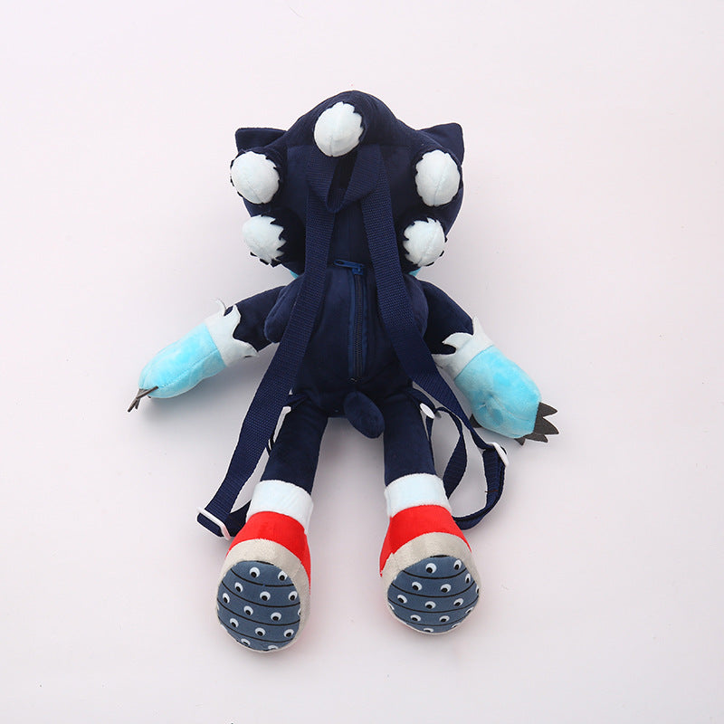 Hot Selling Sonic the Hedgehog Plush Backpack Plush bag