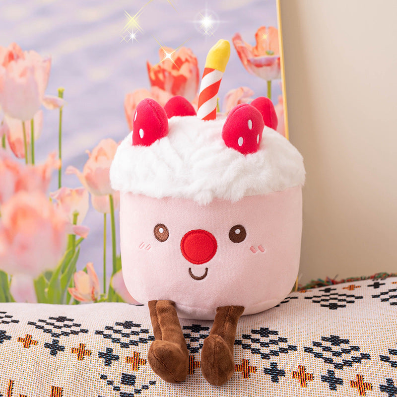jelly cats fun bread story plush toy doll manufacturers wholesale snacks pillow grab machine doll gift