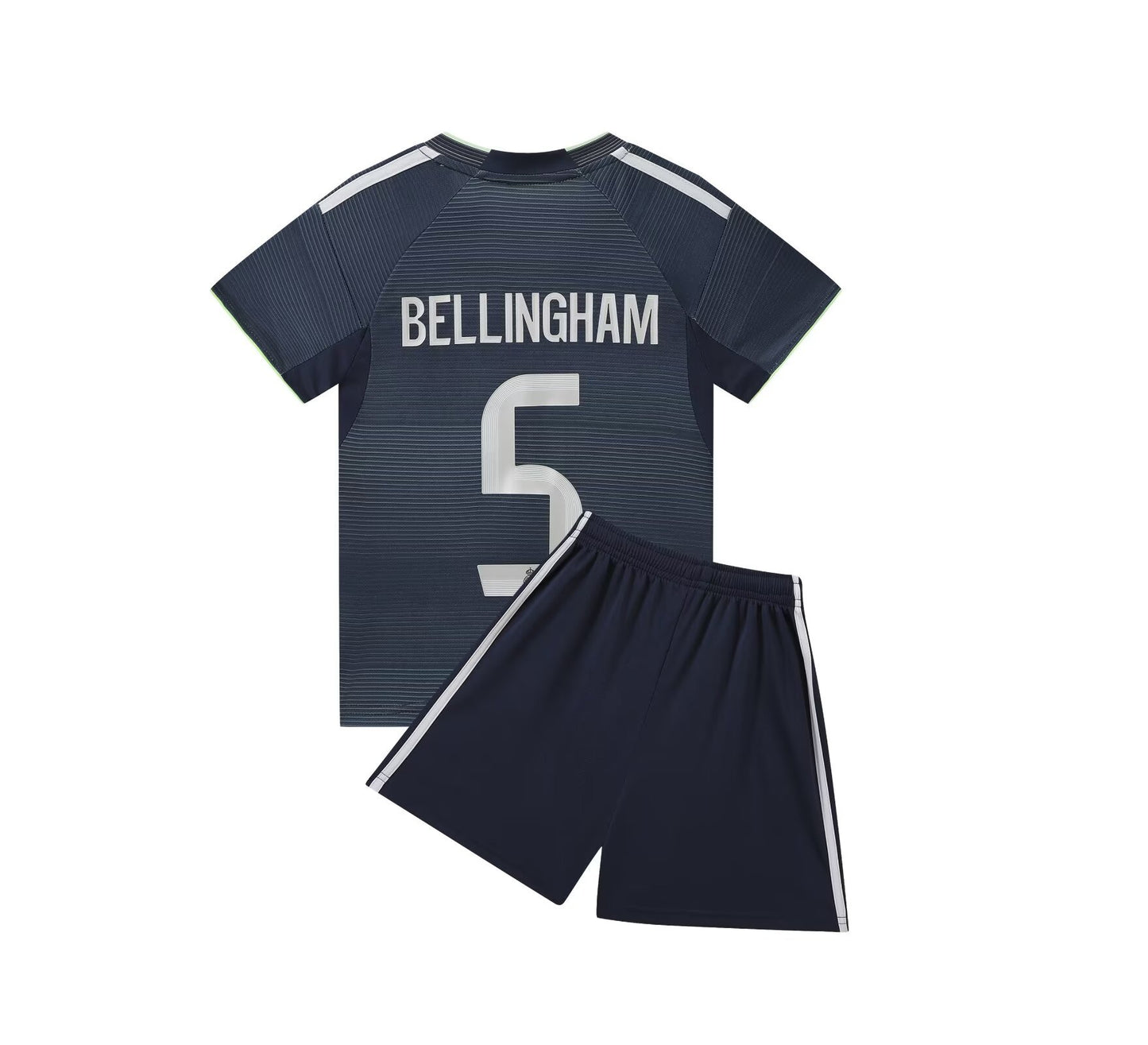 25-26 Royal M Away Royal Blue No. 5 Club Football Jersey Children's Team Jersey Jersey 14-30
