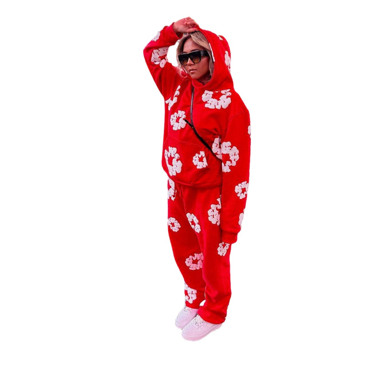 2025 fashion trend printed loose sweatshirt Y2K hip-hop street wear men and women pullover casual hoodies