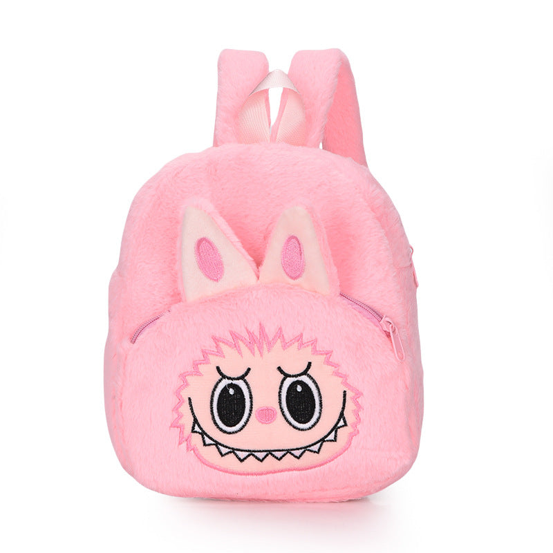 Labubu messenger bag labubu cartoon backpack coin purse children's female plush bag