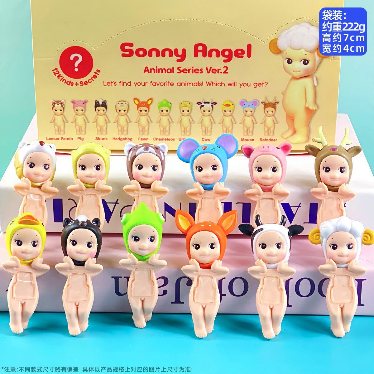 Hot Selling blind box Papa Angel Sonny Angels chin toy car ornaments decoration anime doll