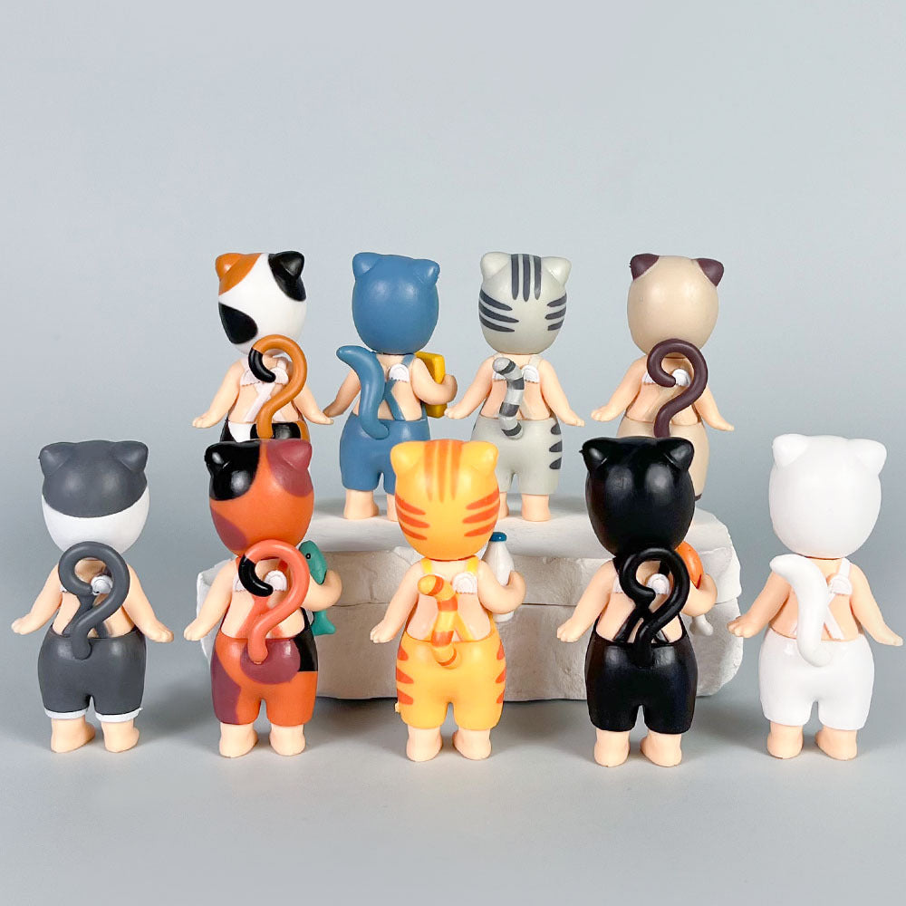Papa Sonny Angel Figure Car Phone Sticker Cheek Support Blind Box Set Decorations