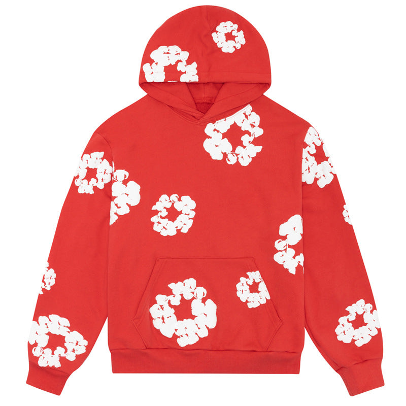 2025 fashion trend printed loose sweatshirt Y2K hip-hop street wear men and women pullover casual hoodies