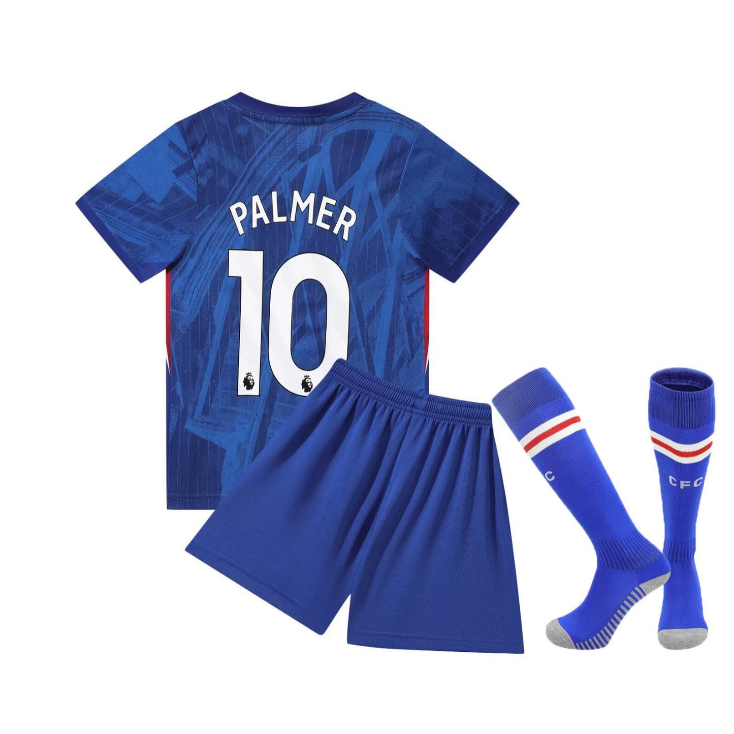 25-26 Chelsea X home No. 10 football uniform children's team uniform jersey size 14-30