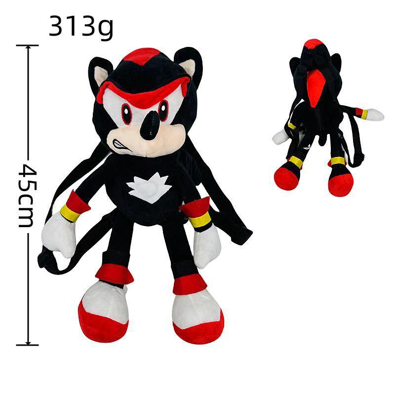 Hot Selling Sonic the Hedgehog Plush Backpack Plush bag